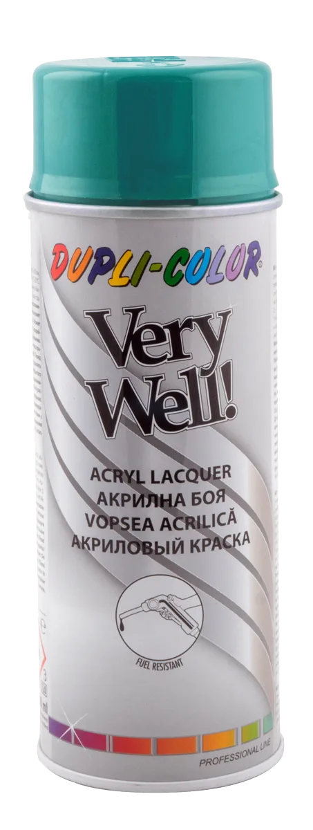 Акриловая эмаль Dupli-Color Very Well RAL 5021 водная лазурь, 400 мл