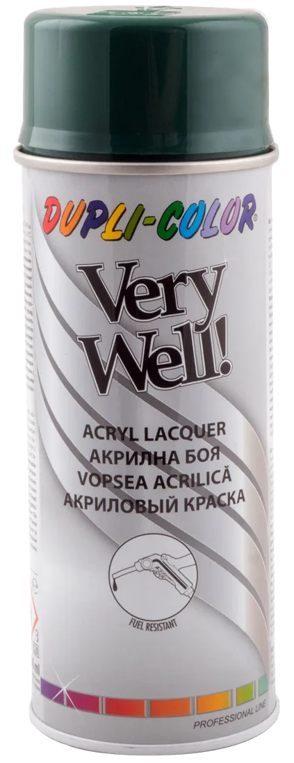 Акрилова емаль Dupli-Color Very Well RAL 6005 темно-зелений, 400 мл