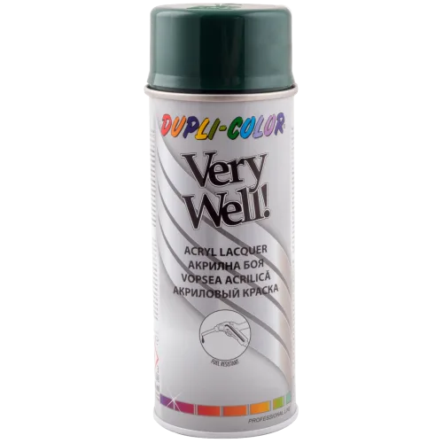 Акриловая эмаль Dupli-Color Very Well RAL 6005 тёмно-зелёный, 400 мл