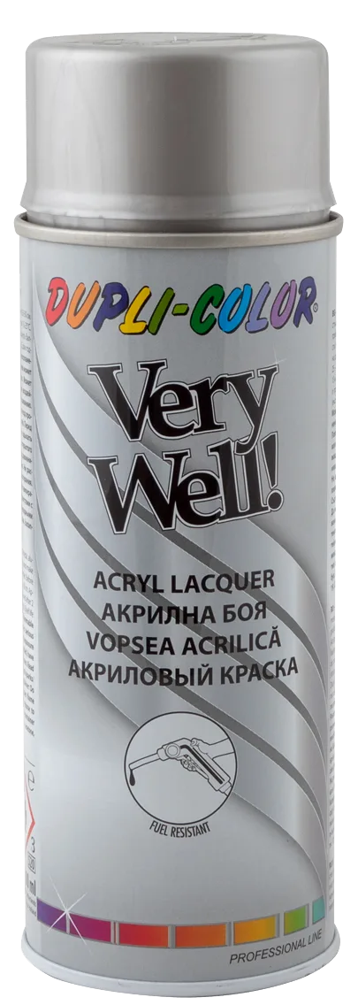 Акрилова емаль Dupli-Color Very Well RAL 9006 біло-алюмінієвий, 400 мл
