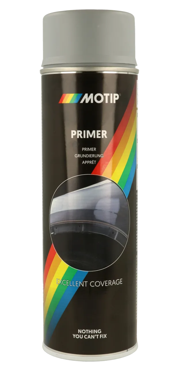 Універсальний ґрунт-спрей MOTIP Primer, бежево-жовтий, 500 мл