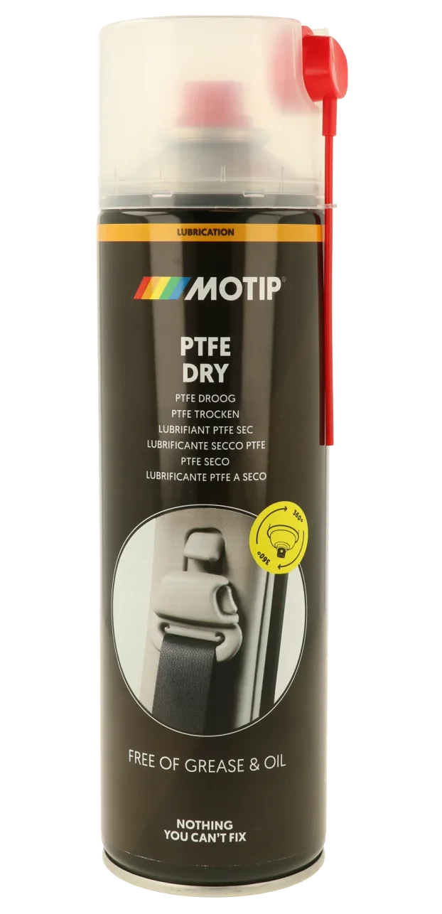 Суха PTFE-змазка-спрей MOTIP PTFE Dry, 500 мл