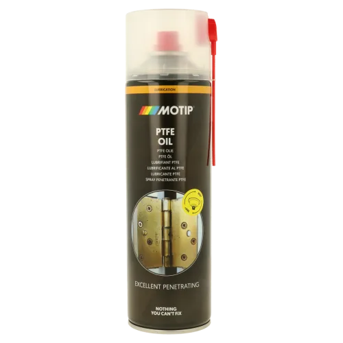 Мастило з PTFE у спреї MOTIP PTFE Oil, 500 мл