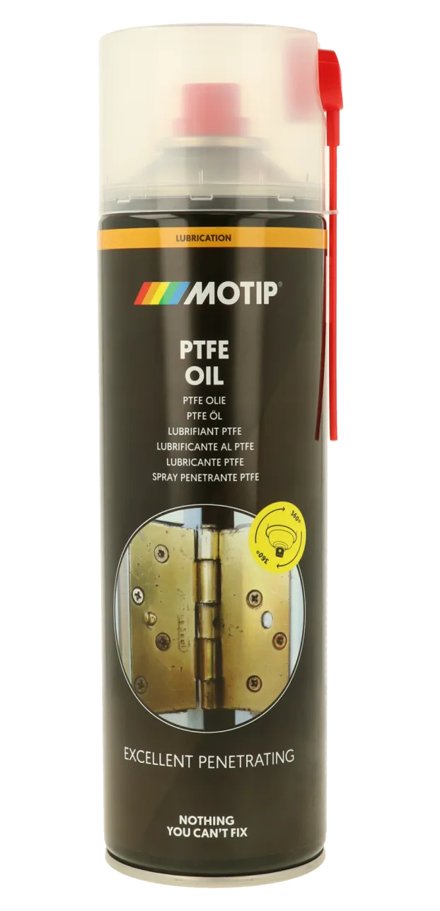 Смазка с PTFE в спрее MOTIP PTFE Oil, 400 мл