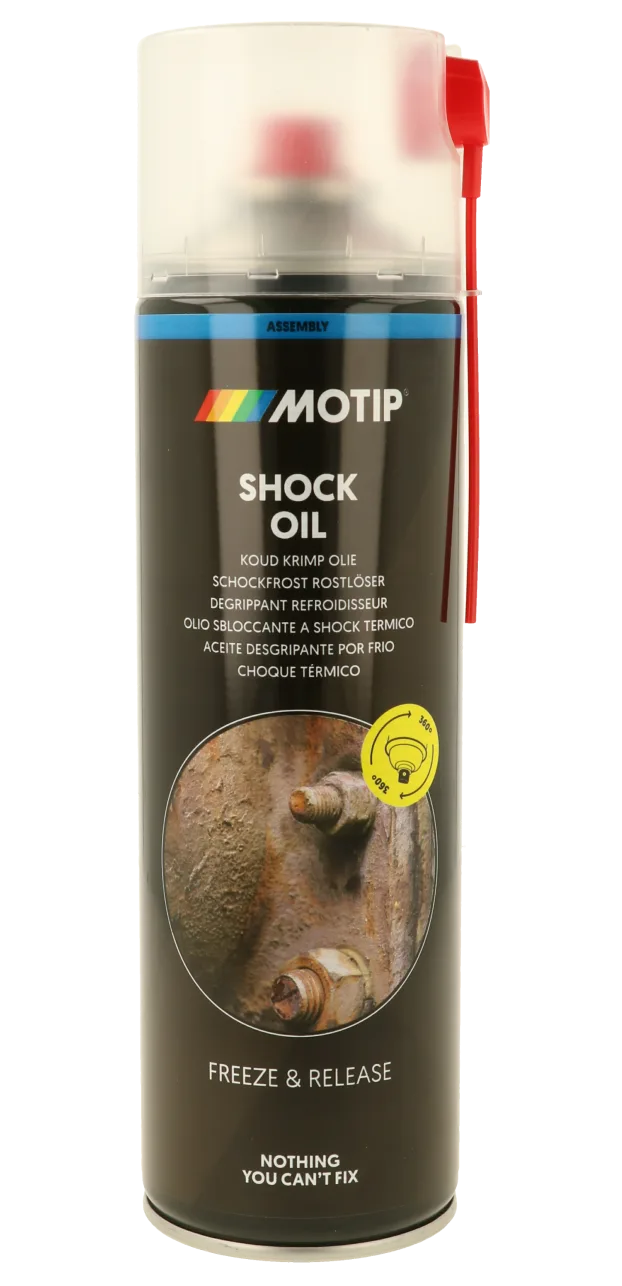 Шокова олива для іржавих з'єднань MOTIP Shock Oil, 500 мл
