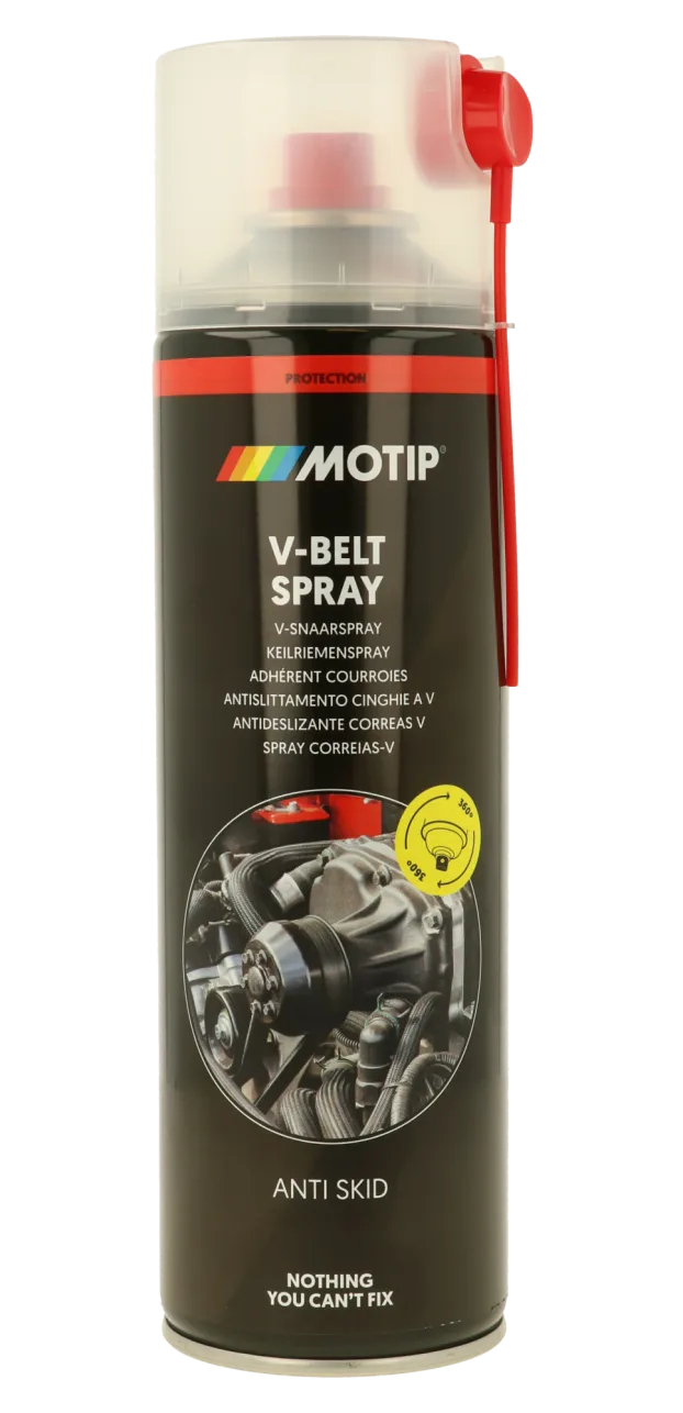 Спрей для клиновых ремней MOTIP V-Belt Spray, 500 мл
