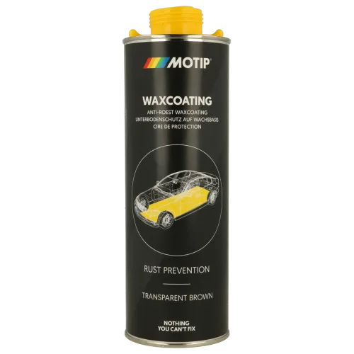 Антикорозійне воскове покриття для днища MOTIP Waxcoating 1 l, прозорий коричневий, 1 л