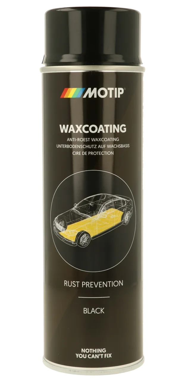 Антикоррозионное восковое покрытие MOTIP Waxcoating 500 ml, чёрный, 500 мл