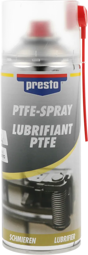 Смазка тефлоновая PTFE Presto, 400 мл