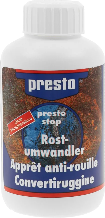 Преобразователь ржавчины Presto, 250 мл