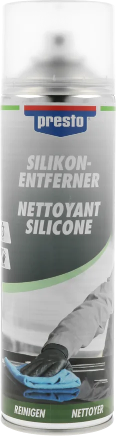 Средство для удаления силикона Silicone remover Presto, 500 мл